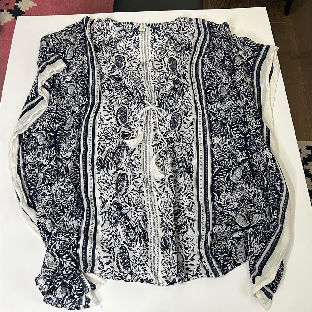 Floral Print Women's Beach Cover